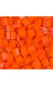 Miyuki tila 5x5mm beads - Opaque orange TL-406